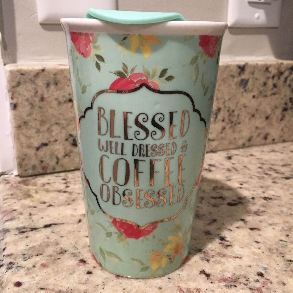 Travel coffee/tea cup
